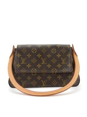 Louis Vuitton Looping Handbag Canvas #255415L12B
